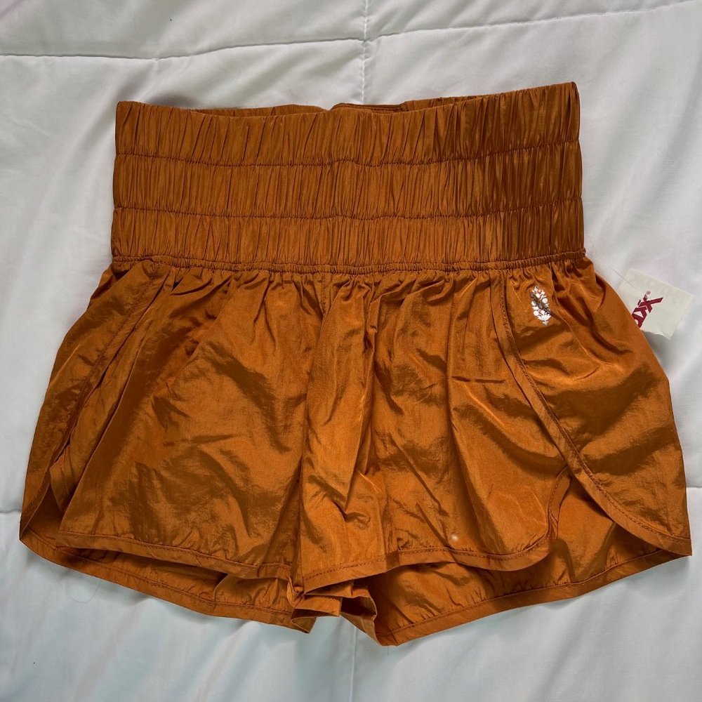 Free People Burnt Orange The Way Home Shorts Size Small
